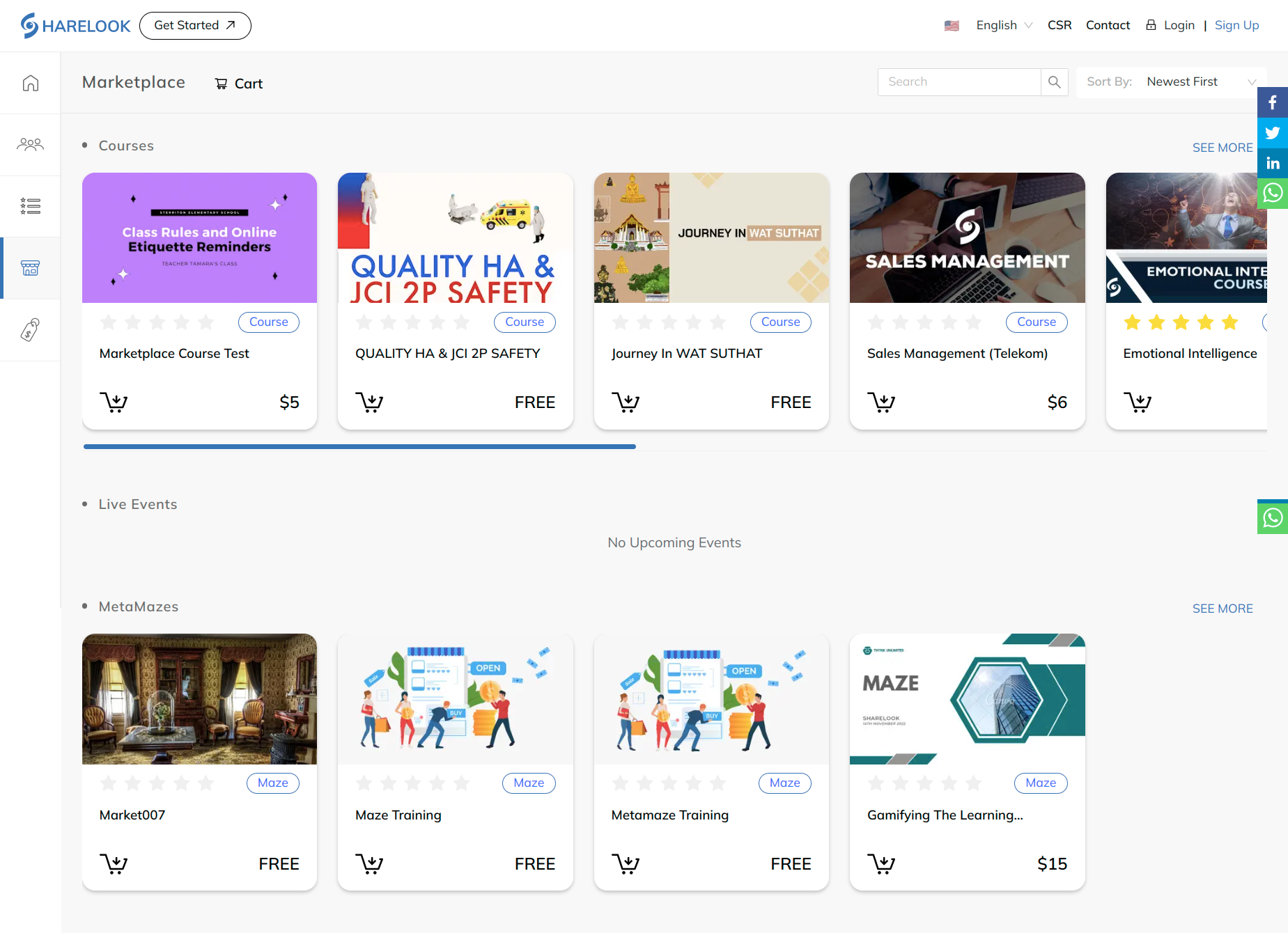 ShareLook — Marketplace